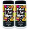 Paint & Art Wipes Paint Remover Wipes Cleaner Epoxy Glue Stains Latex, Acrylic Hand Cleaner and Plastic, Metal or Wood Surfaces, Floors, Brushes, Flat Paint Heavy Duty Cleaning